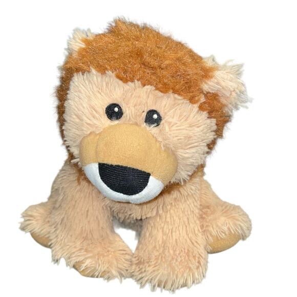 Warmies Plush Lion Jr Microwave Sensory Lavender Heat Therapy Stuffed Nursery 9" - Picture 2 of 11